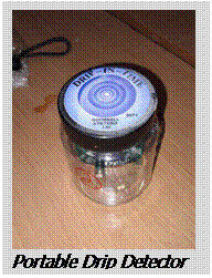 Text Box:  
Portable Drip Detector
